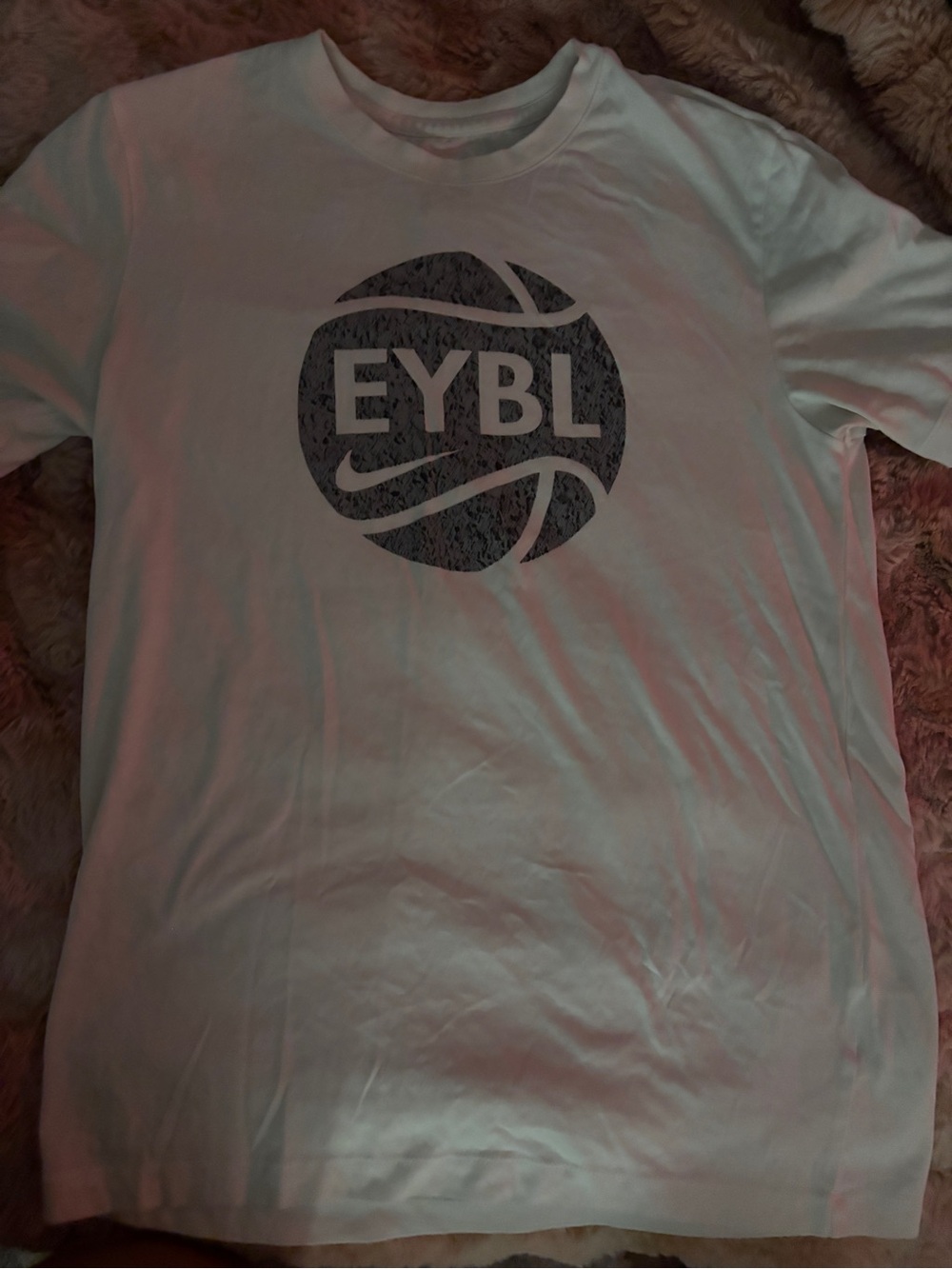 Nike White EYBL Short-Sleeve Graphic Tee